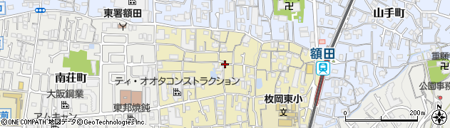 大阪府東大阪市立花町周辺の地図