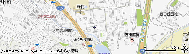 三重県津市久居野村町572周辺の地図