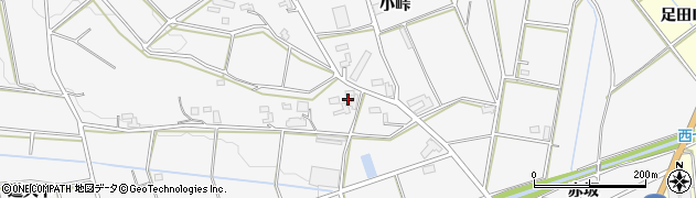 愛知県豊橋市西七根町周辺の地図