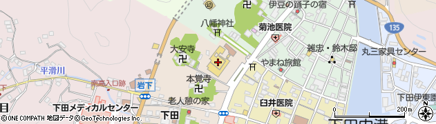 下田市民文化会館（マイマイホール）周辺の地図