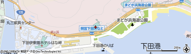 黒船ホテル周辺の地図