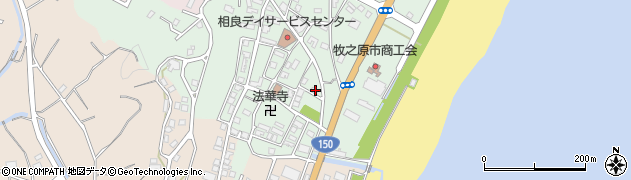 静岡県牧之原市波津1365周辺の地図