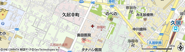三重県津市久居旅籠町周辺の地図