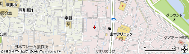 岡山県岡山市中区東川原41周辺の地図