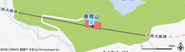 東青山駅周辺の地図