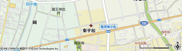 静岡県磐田市東平松703周辺の地図