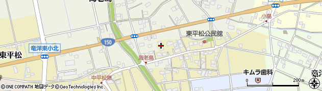 静岡県磐田市東平松120周辺の地図