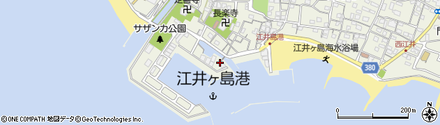 仲西水産周辺の地図