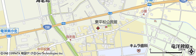 静岡県磐田市東平松115周辺の地図