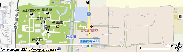 奈良県奈良市五条町210周辺の地図