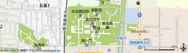 奈良県奈良市五条町13周辺の地図