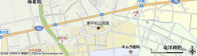 静岡県磐田市東平松103周辺の地図
