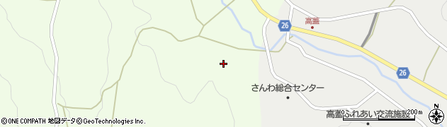 広島県神石郡神石高原町階見172周辺の地図