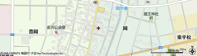 静岡県磐田市岡753周辺の地図