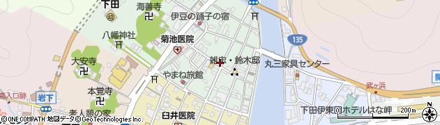 静岡県下田市一丁目11-16周辺の地図