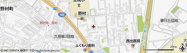 三重県津市久居野村町574周辺の地図