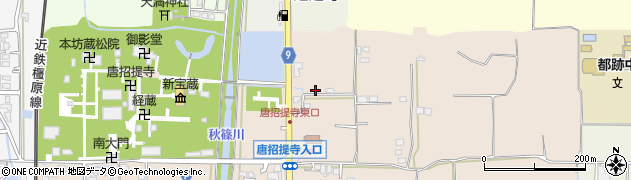 奈良県奈良市五条町262周辺の地図