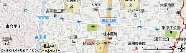 阪陽公園周辺の地図