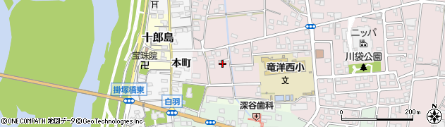 静岡県磐田市川袋1807周辺の地図