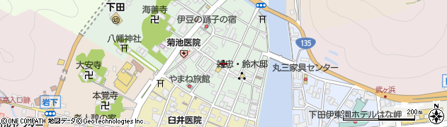 静岡県下田市一丁目11-17周辺の地図