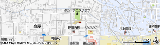 岡山県岡山市中区高屋220周辺の地図