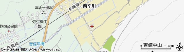 岡山県岡山市北区西辛川206周辺の地図