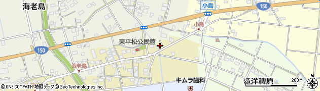 静岡県磐田市東平松5周辺の地図
