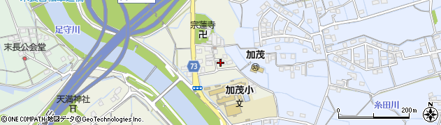 岡山県岡山市北区津寺500周辺の地図