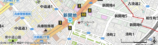 三井住友銀行長田支店周辺の地図