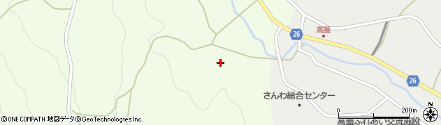 広島県神石郡神石高原町階見205周辺の地図