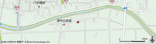 静岡県袋井市湊1411周辺の地図