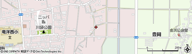 静岡県磐田市川袋1211周辺の地図