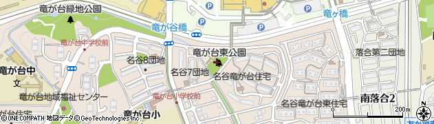 竜が台東公園周辺の地図