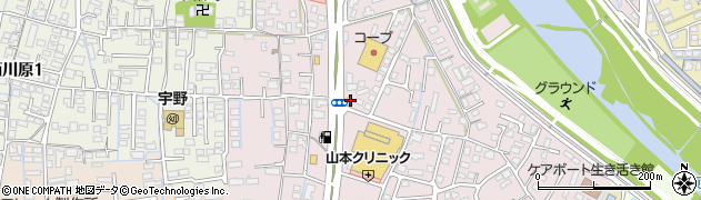 岡山県岡山市中区東川原208周辺の地図