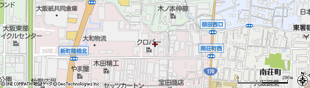 大阪府東大阪市宝町10周辺の地図