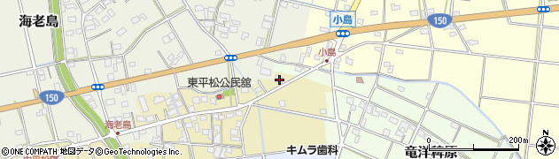静岡県磐田市東平松56周辺の地図