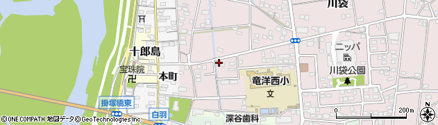 静岡県磐田市川袋1856周辺の地図