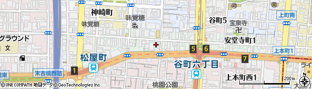 三和ペーパーサービス株式会社　大阪営業所周辺の地図