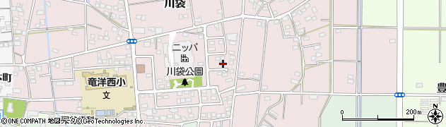 静岡県磐田市川袋1050周辺の地図