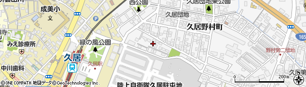 三重県津市久居野村町370周辺の地図
