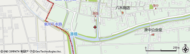 静岡県袋井市湊3746周辺の地図