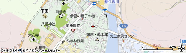 静岡県下田市一丁目11-10周辺の地図