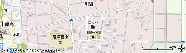 静岡県磐田市川袋1550周辺の地図