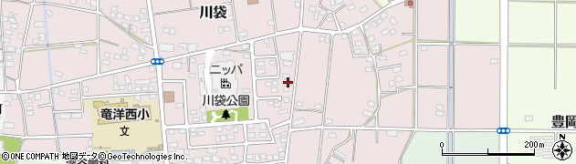 静岡県磐田市川袋1052周辺の地図