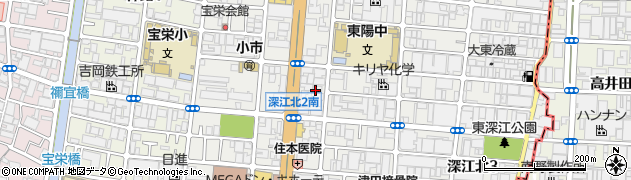 ヤヨイ化学販売株式会社　大阪営業所周辺の地図