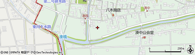静岡県袋井市湊3738-1周辺の地図