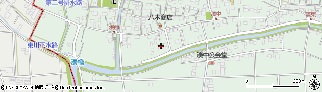 静岡県袋井市湊3718周辺の地図