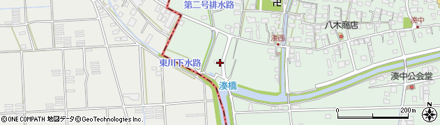 静岡県袋井市湊3764周辺の地図