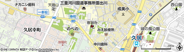 専琳寺周辺の地図