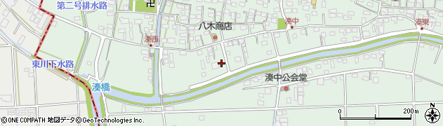 静岡県袋井市湊3715周辺の地図